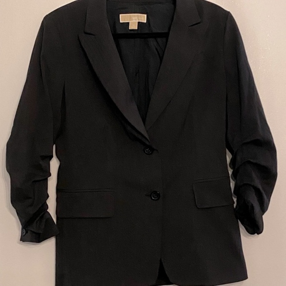 Michael Kors | Black Pinstripe‎ Blazer